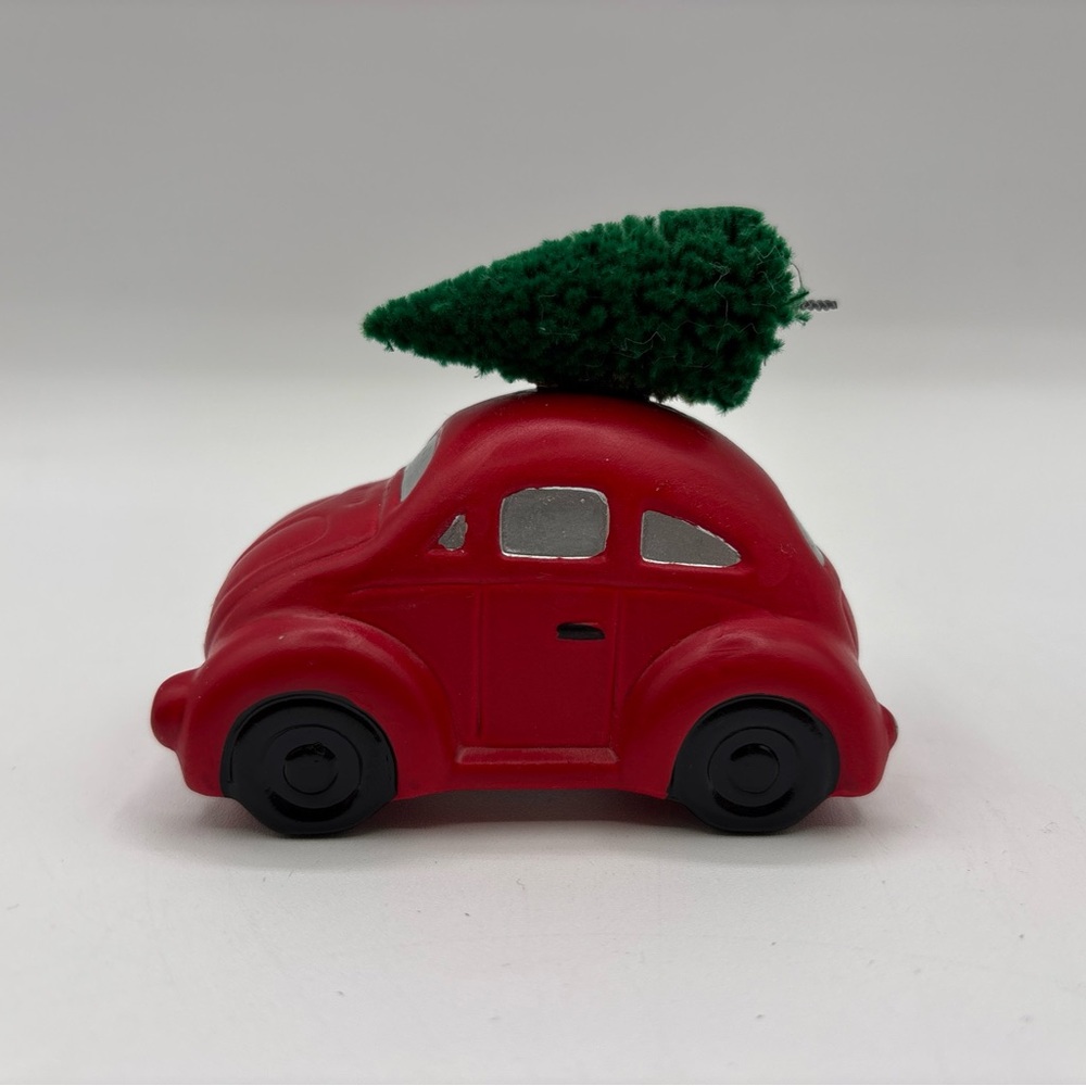 Department 56 1999 The Original Snow Village Collection Auto With Tree 56.50555